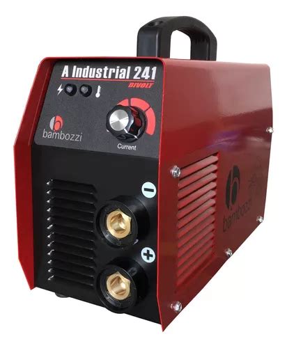 Soldadora Inverter Bambozzi A Industrial 241 Rojanegra 110v220v