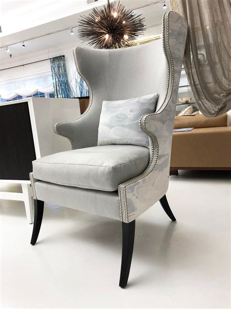 So, these are a few of the shortlisted advantages of wingback. Modern Custom Wingback Chair with Nail Head Accents For ...