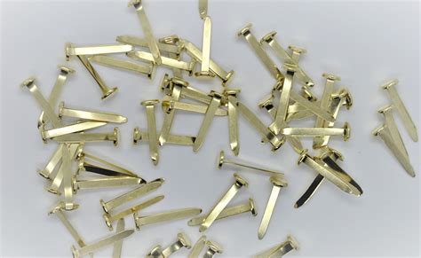 Gold Paper Clips 19mm Split Pin Fastener Pins Office School Etsy Uk