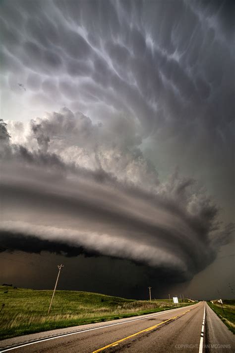Supercell Near Burwell Nebraska Big Storm Picture