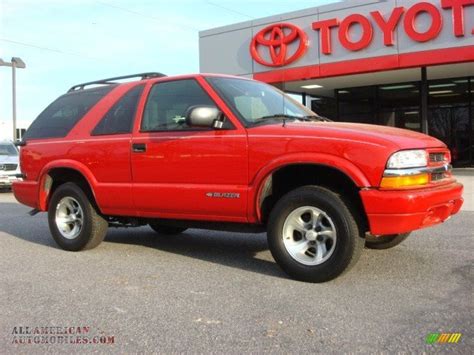 2005 Chevrolet Blazer Ls In Victory Red Photo 2 102023 All