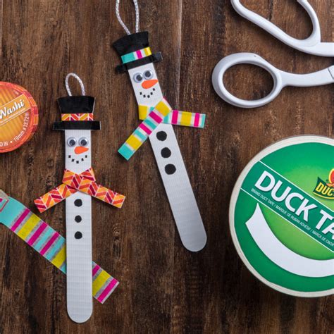 Easy Christmas Crafts For Kids Duck Brand