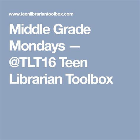 Teen Librarian Toolbox A School Library Journal Blog
