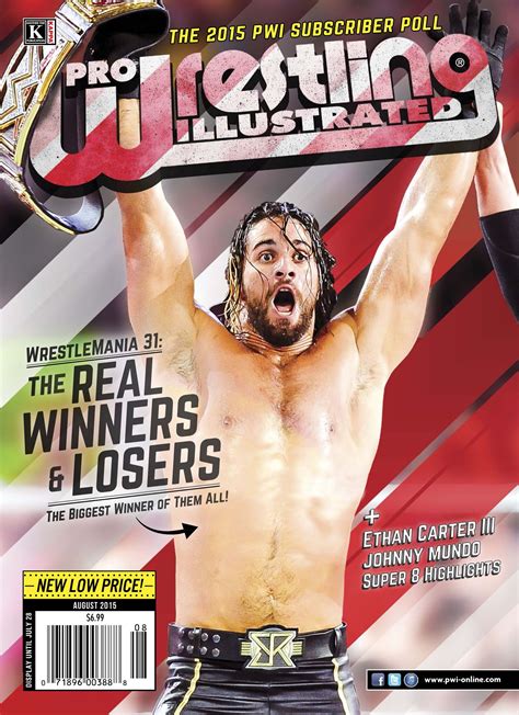 Pro Wrestling Illustrated August 2015 Pro Wrestling Fandom