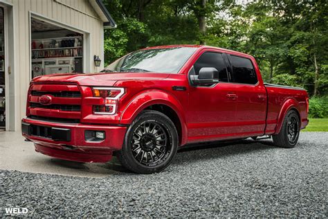 Red Ford F150 With Weld Off Road Scorch Wheels Weld Wheels