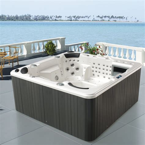 Monalisa Square 5 Person Outdoor Hot Tub Whirlpool Jacuzzi Spa M 3341 China Spa And Whirlpool