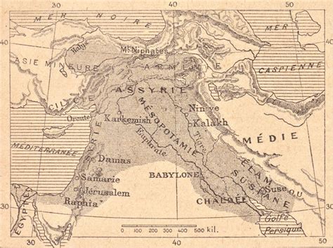 Map Of The Assyrian Empire Stock Illustration Illustration Of Cilicia