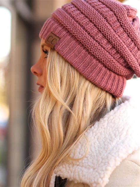 CC Beanie Cute Winter Hats Knitted Hats Winter Hats