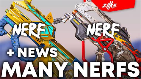 Many Nerfs News 😁😁😁 × Apex Legends Youtube