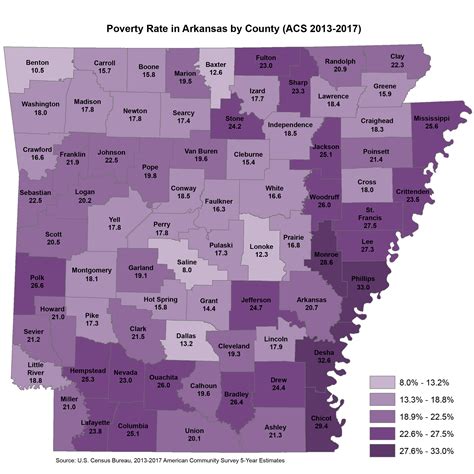 Hard To Count Population In Arkansas Counties Arkansas State Data Center