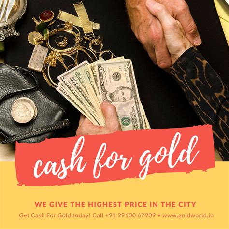 Cash For Gold The Best Way To Get More Money For Your Gold Gold World