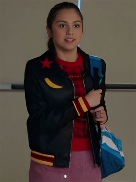 Olivia Rodrigo High School Musical The Series S03 Leather Jacket