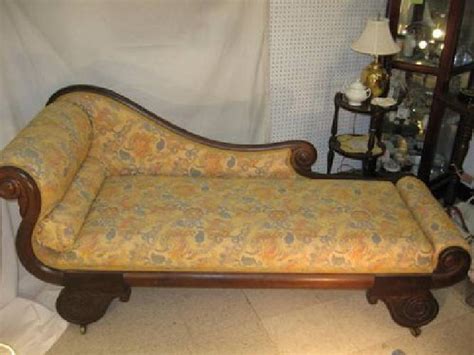authentic antique civil war era recamier sofa fainting couch for sale in columbia missouri
