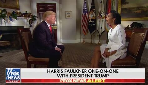 Harris Faulkner Panned Over Softball Questions For Trump