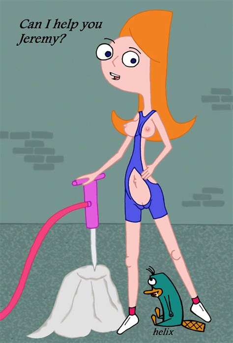 Rule 34 Candace Flynn Disney Female Feral Fur Helix Human Male Mammal