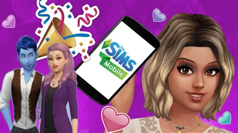 The Sims Mobile Retirement Party Part 11 📱 Youtube