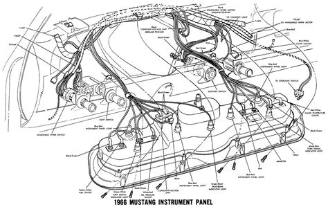 1966 Mustang Dash Wiring Diagram