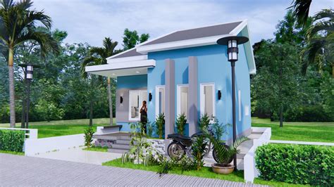 Simple Small House Design 7x6 Meter 23x20 Feet Pro Home Decorz
