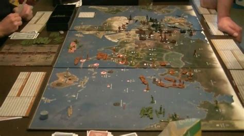 Axis And Allies Anniversary Edition Boardgame Time Lapse Youtube