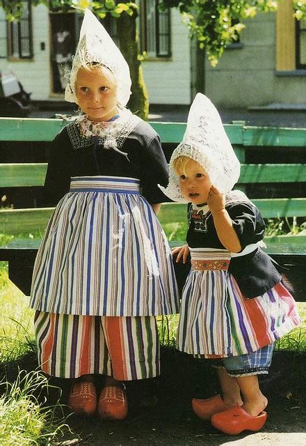 Holland Two Dutch Girls In Traditional Costumes Holland Jasmine8559 Flickr