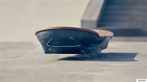 Lexus Unveils Real Hoverboard Using Nitrogen Cooled Magnets
