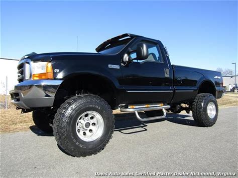 1999 Ford F 250 Super Duty Xlt Lifted 4x4 Regular Cab Long Bed Low Mileage