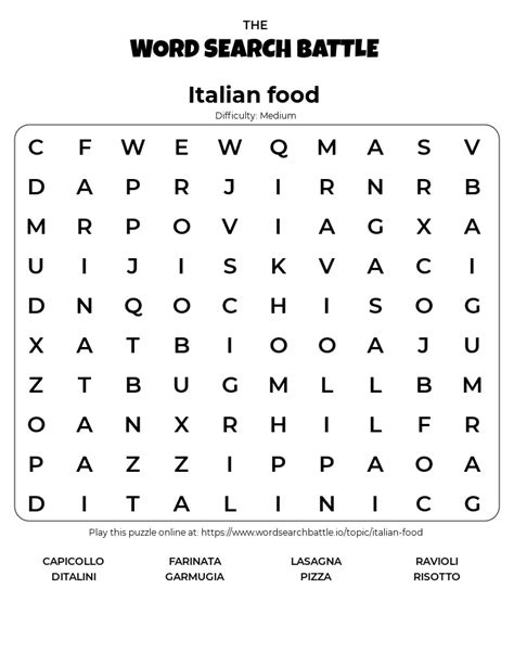 Italian Worksheets For Kids