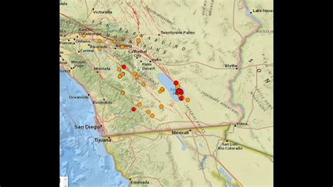 Earthquake Swarm In Southern California Earthquake Watch 8102020