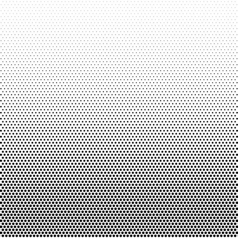 Halftone Linear Gradient Vector Pattern With Black Dots Design Element