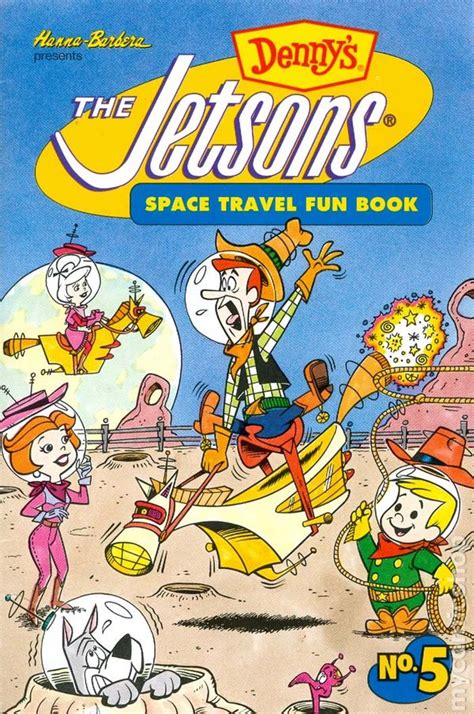 Jetsons Space Travel Fun Book 1992 Dennys Comic Books