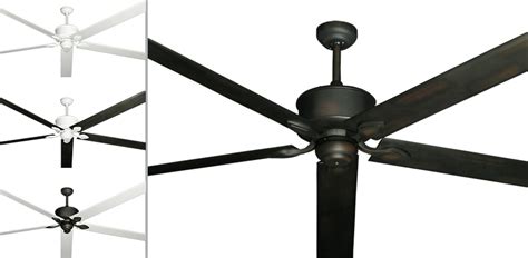 From white ceiling fans and black ceiling fans to brushed nickel and bronze, factor in color with design to achieve the perfect look for your space. 96 inch Hercules Extra Large Ceiling Fan