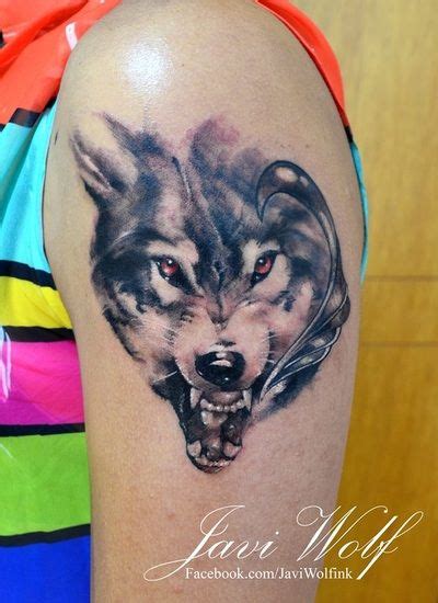 Maybe you would like to learn more about one of these? Javi Wolf Tattoo- snarling wolf | Javi wolf, Tatuajes de ...