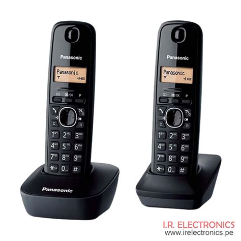 Telefono Inalambrico Doble 24ghz Panasonic Kx Tg3412xh Ir Electronics