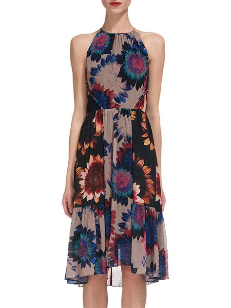 Whistles Sunflower Print Dress Multi At John Lewis And Partners