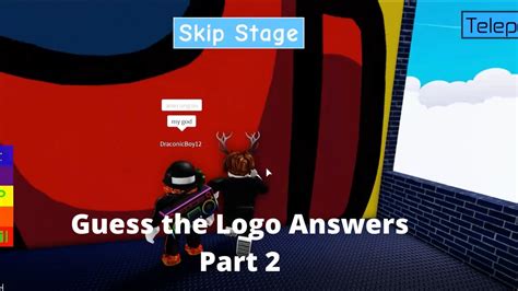Roblox Guess The Logo Answers Part 2 Youtube