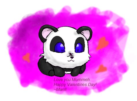 Panda Loves You By Marillmatey On Deviantart