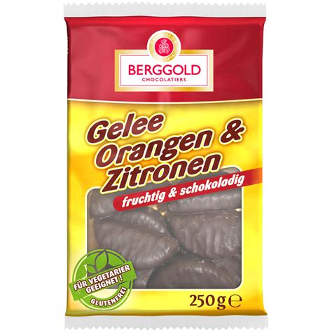 Berggold Chocolate Covered Jelly Oranges And Lemons 882 Oz