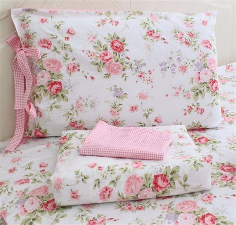 Floral pattern cotton sheet sets. FADFAY Cotton Rose Floral Print Bedding Sheet Sets 4 Piece ...