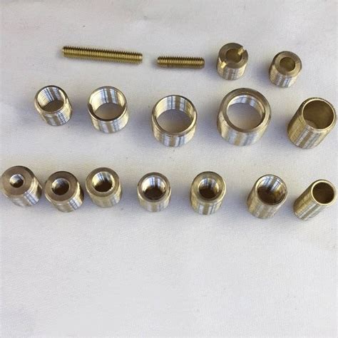 4pieceslot M4m5m6m8 To M10 M10 To M12 Copper Threaded Hollow Tube