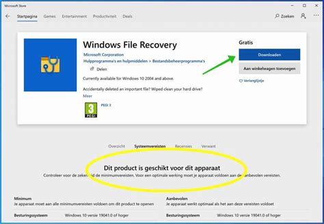 Windows File Recovery Winfrexe Bestanden Herstellen