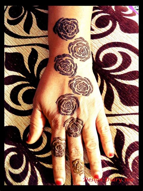 This traditional art was not thought of as tattooing. 10 Stunning Rose Mehndi Designs for all occasions | Bling ...