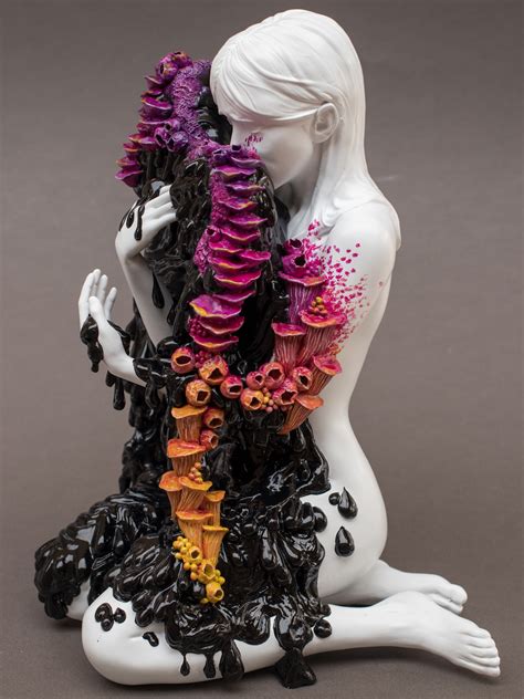 Surrealistic Sculptures Showcase The Tragic Beauty Of Decomposition