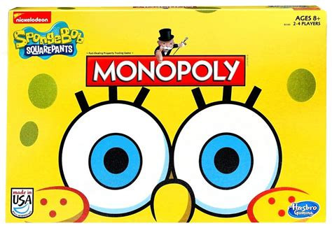 Monopoly Spongebob Squarepants Edition Board Game At Mighty Ape Nz