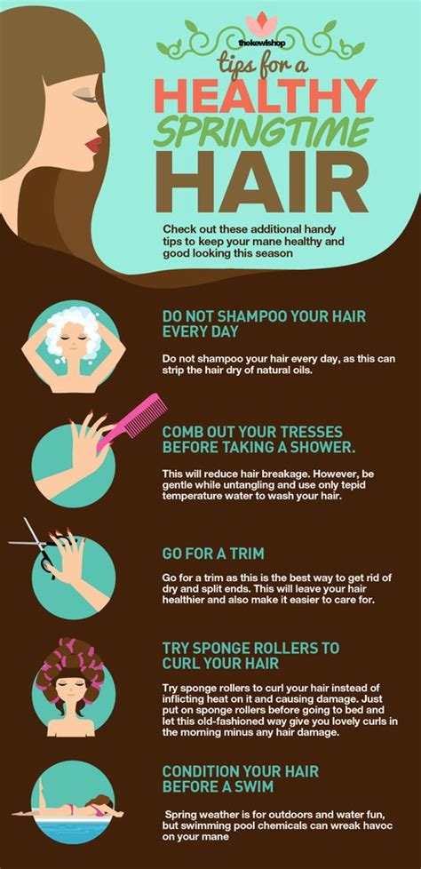 From ingredients to look for, how often you should wash your hair, and even treatments to stimulate hair growth, read on for 11 tips for healthy hair, plus some products that will help you get there. Springtime Haircare Tips - How To Prepare Your Hair For ...