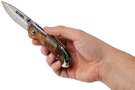 Old Timer Assisted Opener Ot Desert Ironwood Pocket Knife