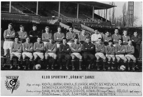 Górnik zabrze is a polish football club from zabrze. Legendy Górnika Zabrze z 1970 r. - Historia Zabrza
