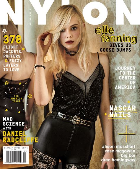 Elle Fanning In Nylon Magazine November 2015 Issue Hawtcelebs