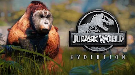 Gigantopithecus Jurassic World Evolution Mod Bahasa Indonesia YouTube