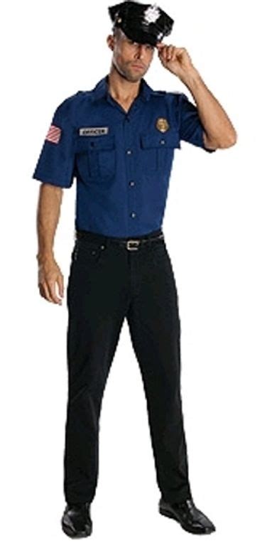 Police Officer Uniform Kit Costume Fancy Dress Up Party