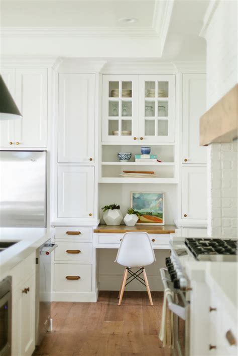 Kitchen desk ideas is the best breakthrough idea — kitchen designed for someone who has much work to do, like successful businessperson. How To Create A Happy Kitchen Study Nook - Beautiful House